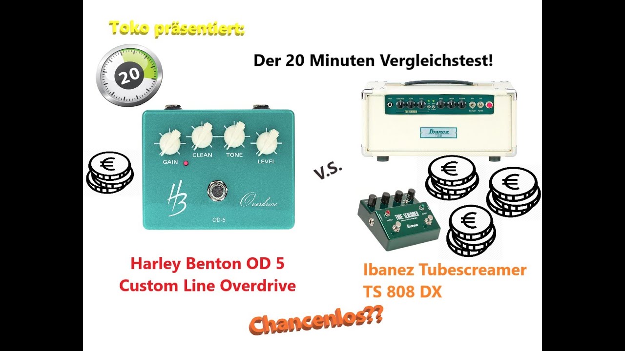 ToKo´s Harley Benton OD 5 - 20 Minuten (Vergleichs-)Test