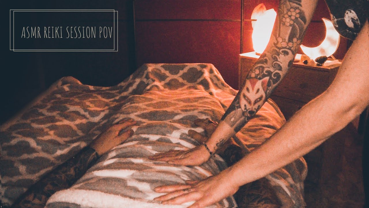 ASMR Reiki healing session and massage POV (roleplay ita)