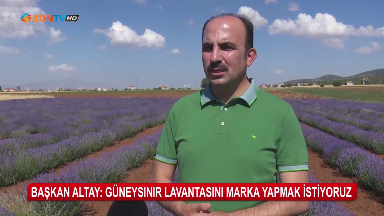 Başkan Altay: G&uuml;neysınır lavantasını marka yapmak istiyoruz