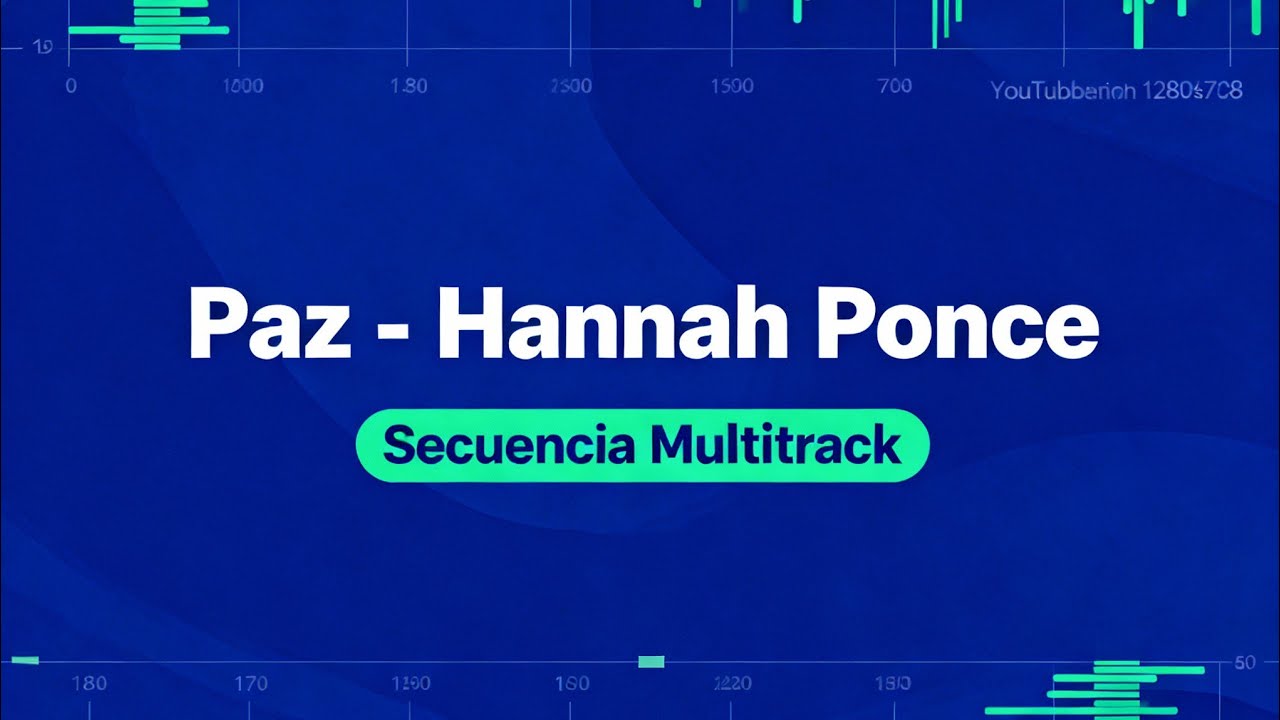 Paz - Hannah Ponce SECUENCIA MULTITRACK GRATIS!!!