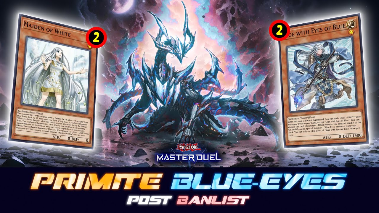 PRIMITE BLUE EYES - POST BANLIST!‼️ [Yu-Gi-Oh! Master Duel]