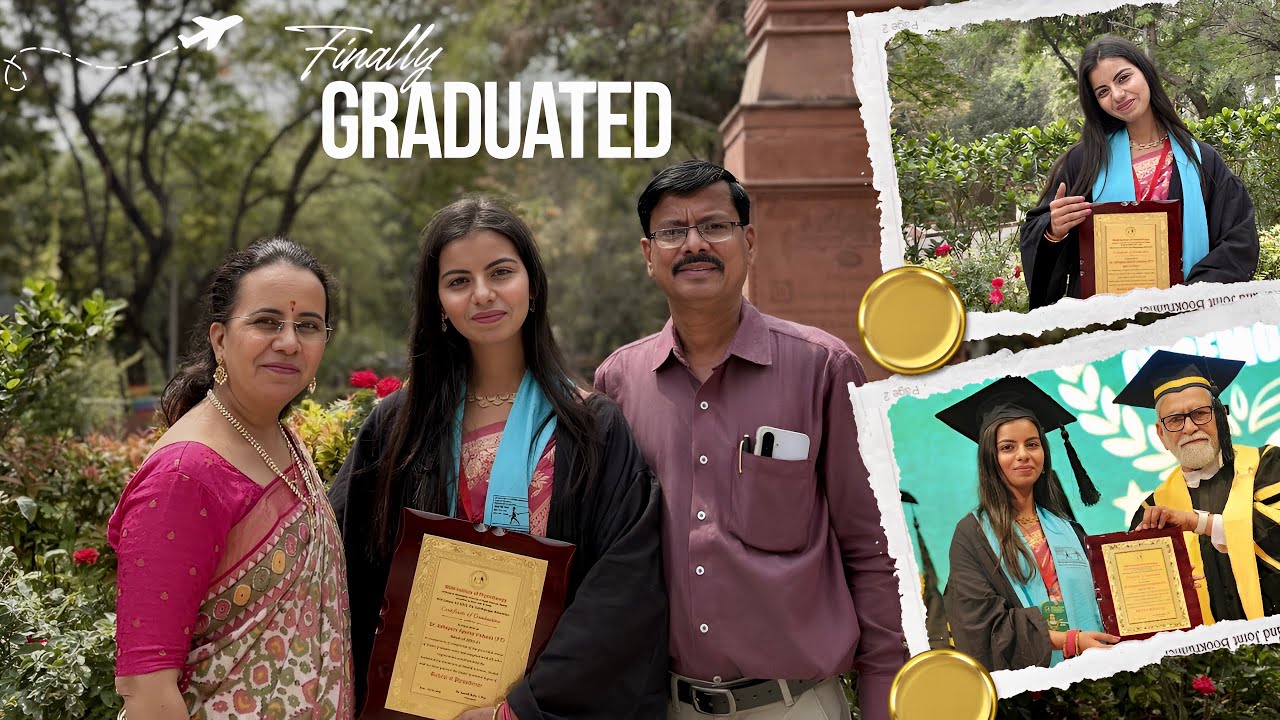Finally Graduated🎓🥹✨ | Vlog 50 | Apurva Adhapure #graduation #medico #physiotherapist 