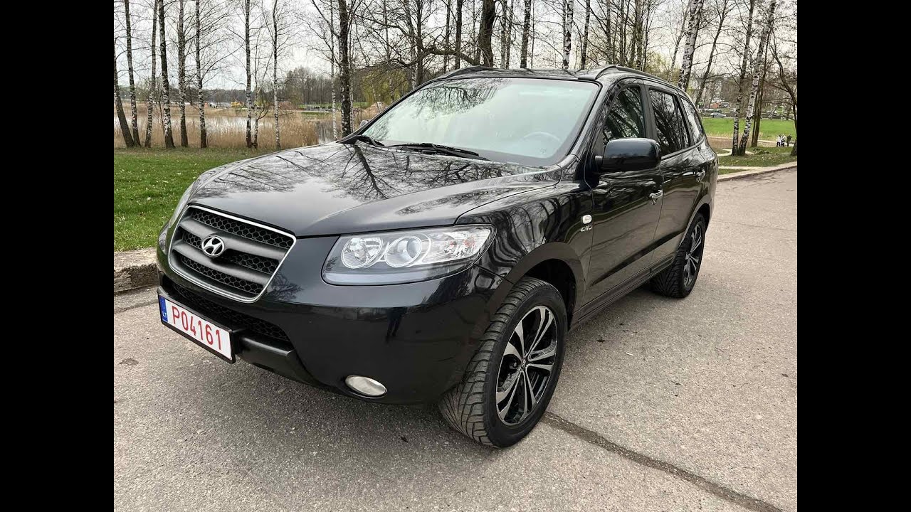 Обзор HYUNDAI SANTA FE 2.2D, 4*4, automatic, 2008 g.