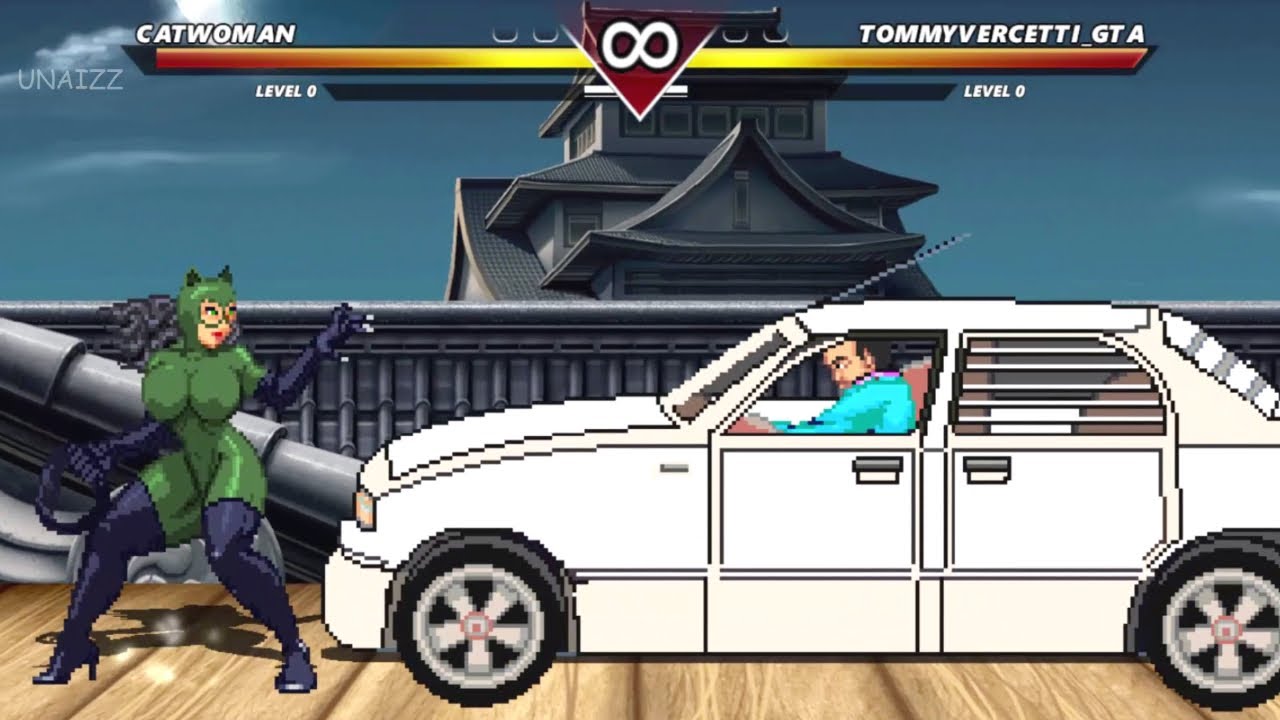 Catwoman VS Tommy Vercetti GTA Vice City  I HIGH LEVEL EPIC FIGHT