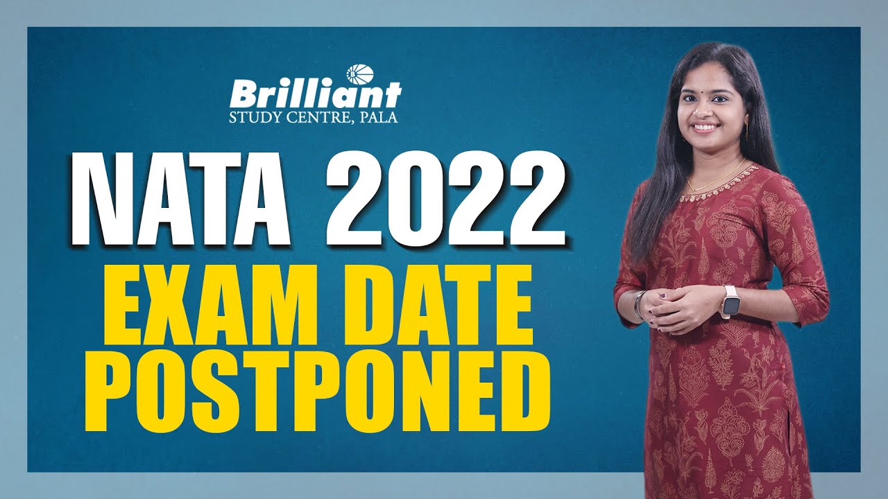 NATA 2022 | Exam Date Postponed