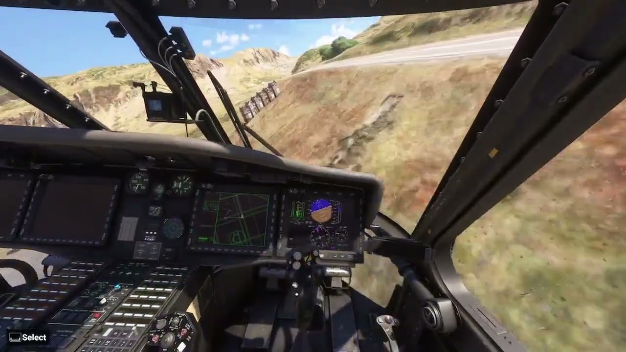 MH60 Contour Flying