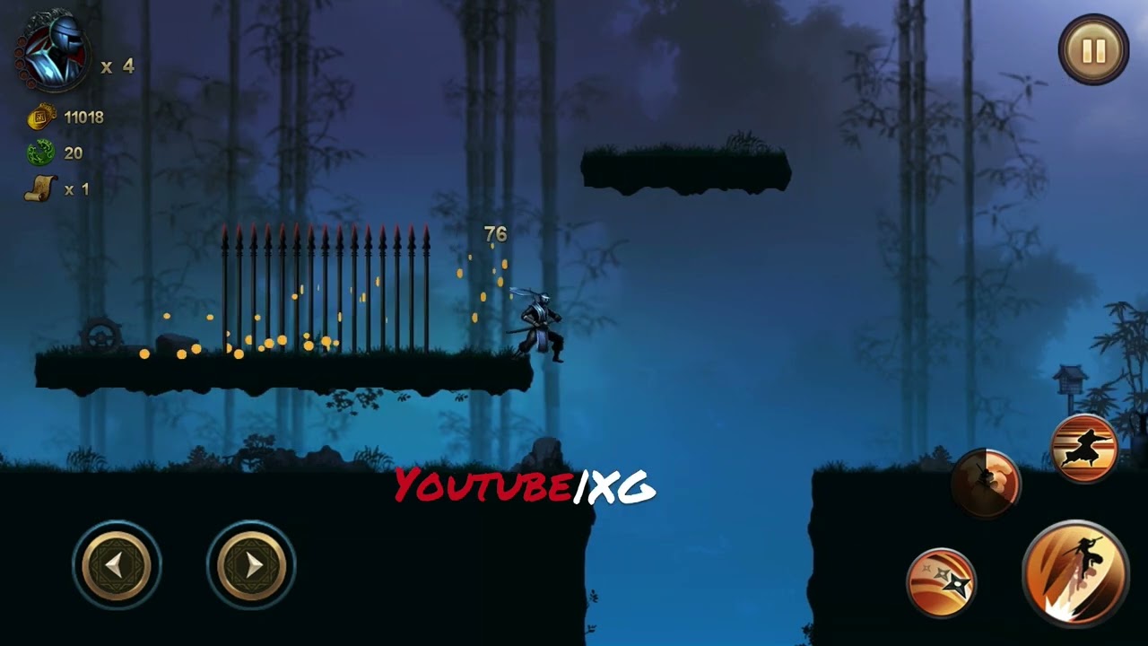 Ninja Warrior”action game’’lIOS Gameplay ||Gameplay #1 Level 1,2