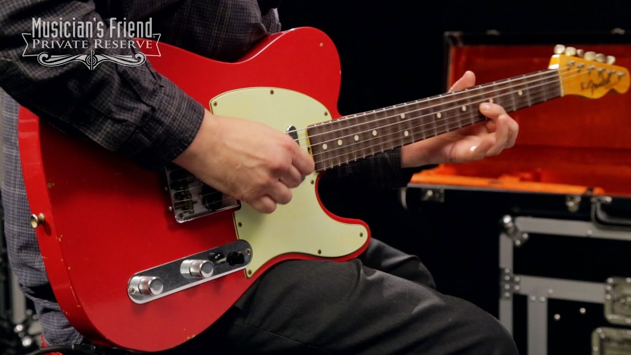 Fender Custom Shop 1963 Telecaster Relic Electric Guitar