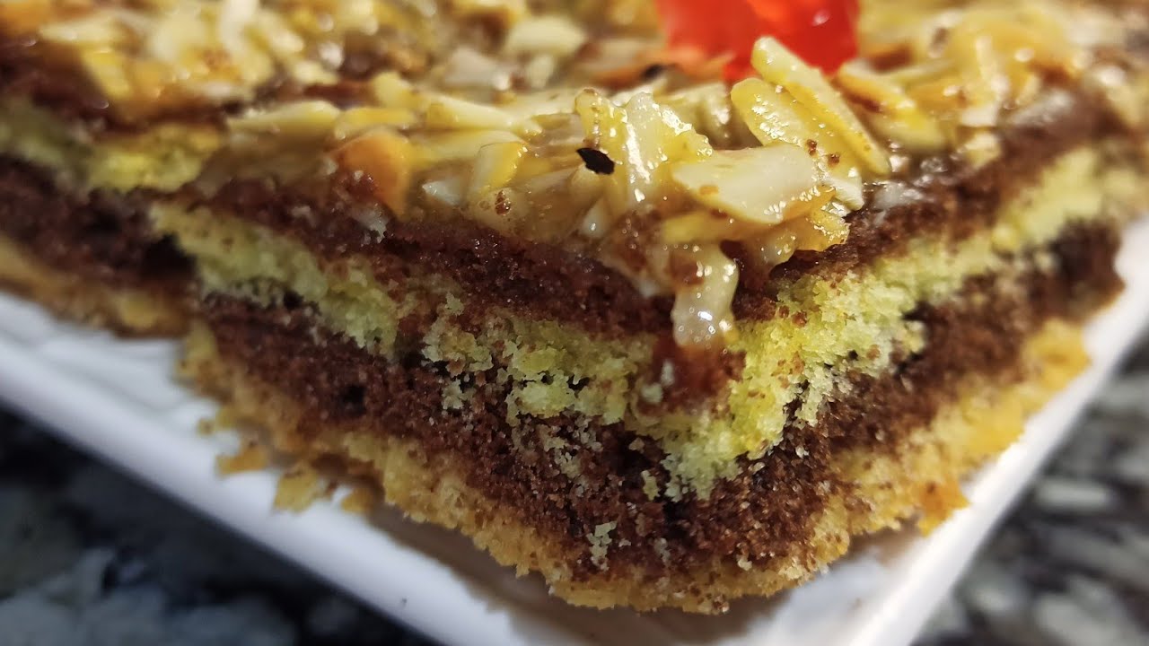 حلوة طبقات بكاس زيت من أروع الحلويات لي جربتها 🇩🇿حلويات سهلة وبسيطة recette gateaux