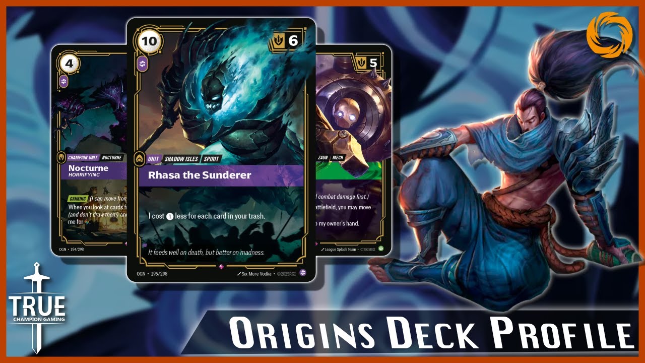 Профиль бюджетной колоды Ясуо | Riftbound TCG