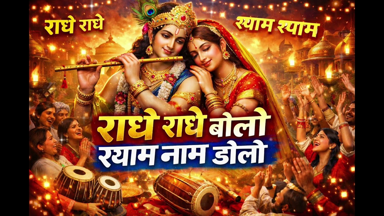 #राधे राधे बोलो | श्याम नाम डोलो | हाई स्पीड राधा कृष्ण भजन | Radha Krishna Bhajan 2026#icchabhakti 