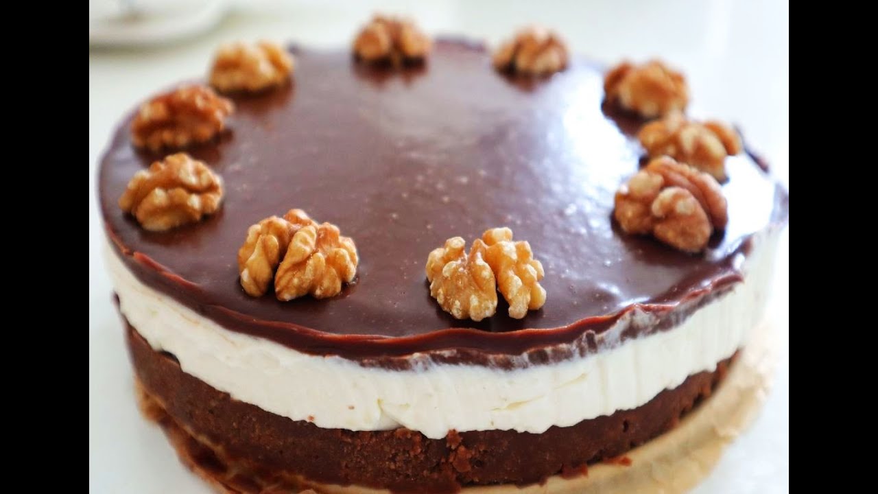 Kuchen ohne Backen -Neues Dessert in 5 Minuten! Leckere Nachtisch Chocolate Easter cake No Bake!