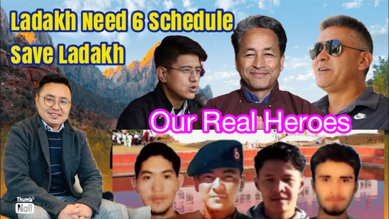 Ladakh Need #6schedule |Sonam Wangchuk |Our Real Heroes |SAVE LADAKH|