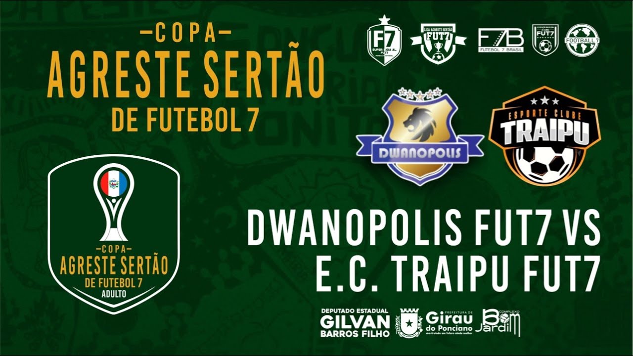 COPA AGRESTE SERTÃO FUTEBOL 7 BRASIL / 2025