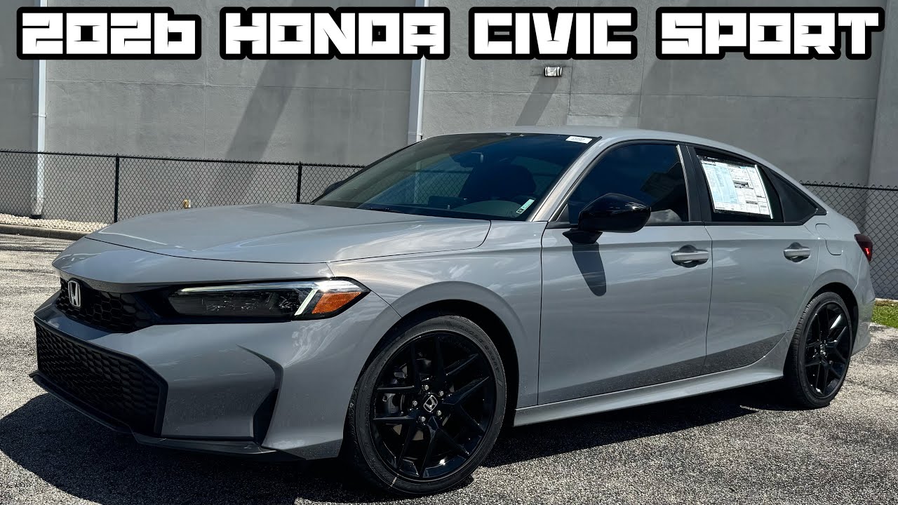 2026 Honda Civic Sport: TEST DRIVE+FULL REVIEW