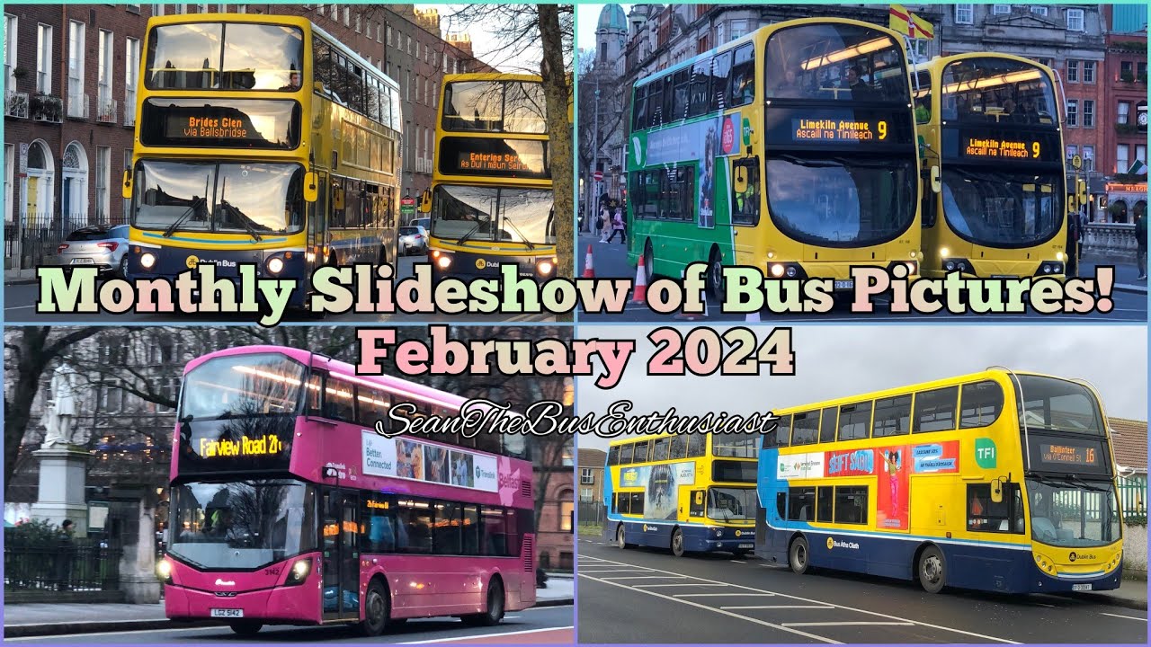 Monthly Slideshow of Bus Pictures! - Part 60 (February 2024)