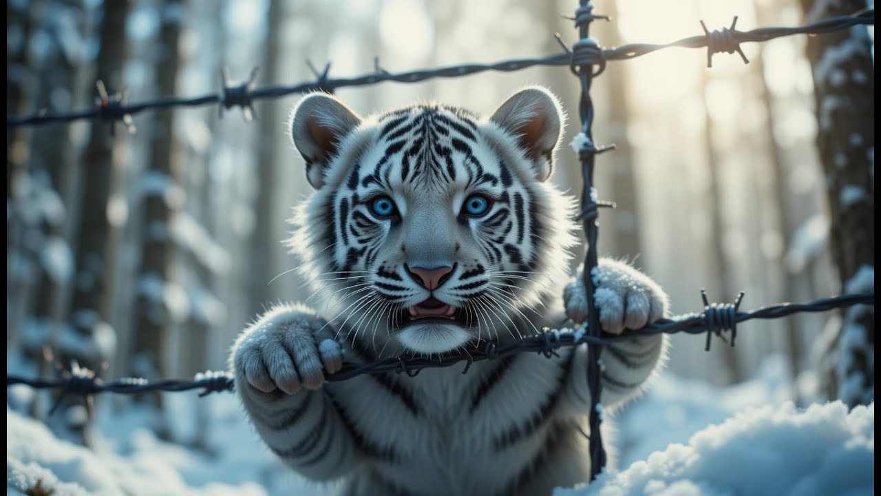 An Injured Tiger Cub Cries for Help&mdash;Until a Brave Human Saves It