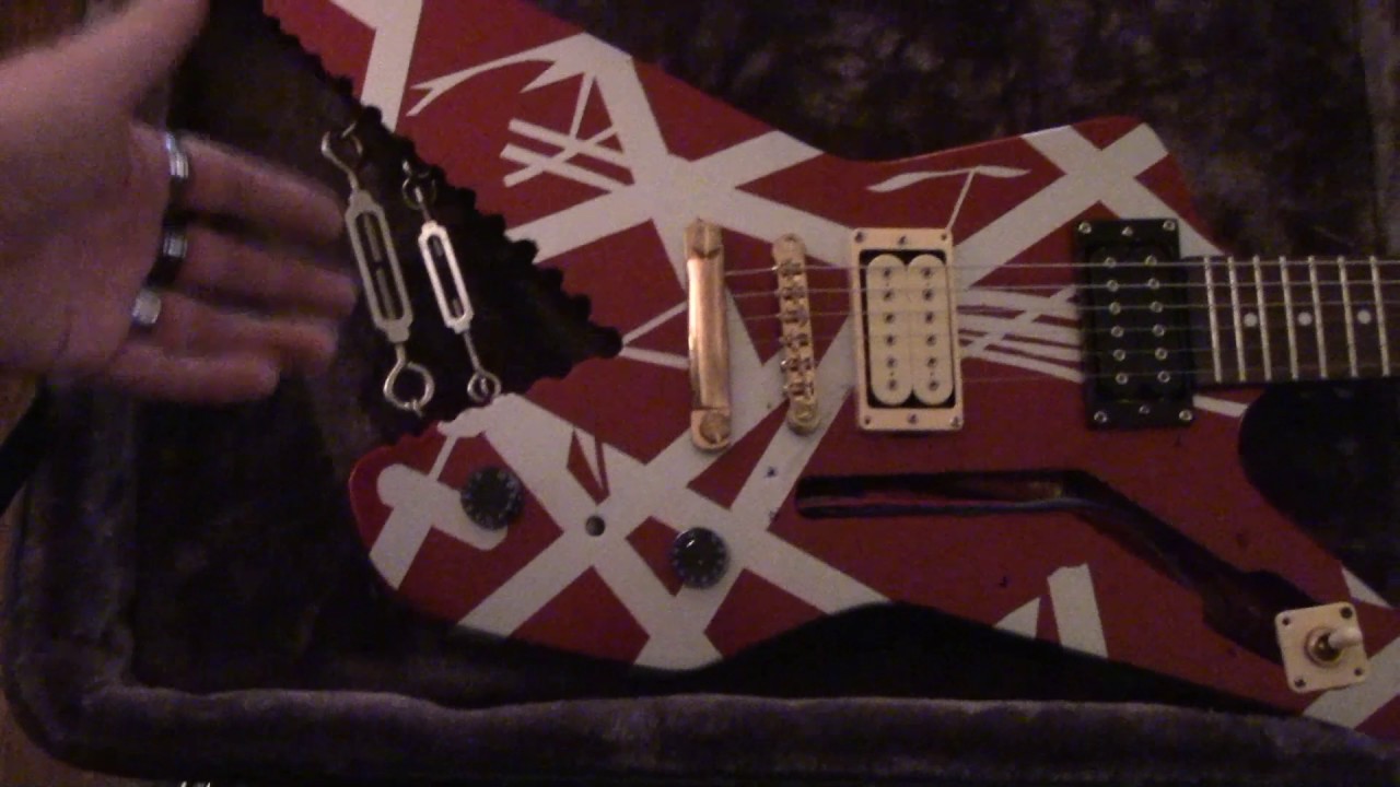EVH Shark Guitar ! An exact replica of Edward Van Halen's Ibanez .....