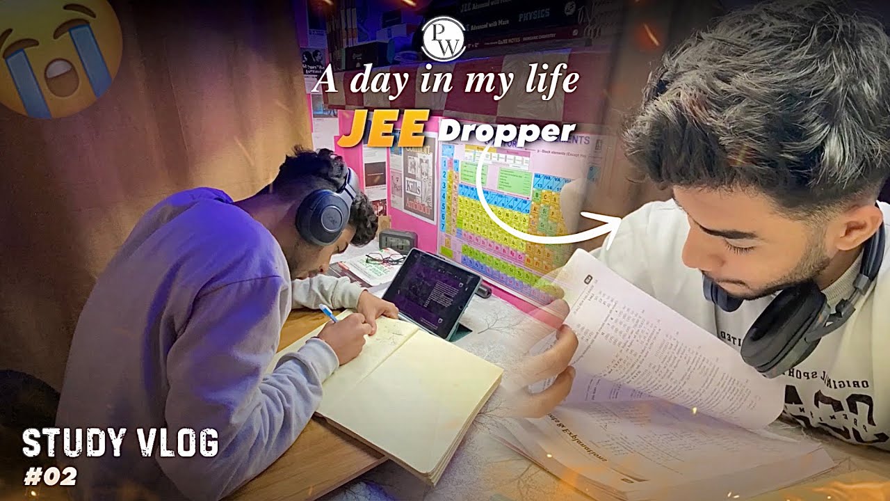 Let’s Study Together & Stay Consistent ft. JEE Dropper📚🔥 #studyvlog 