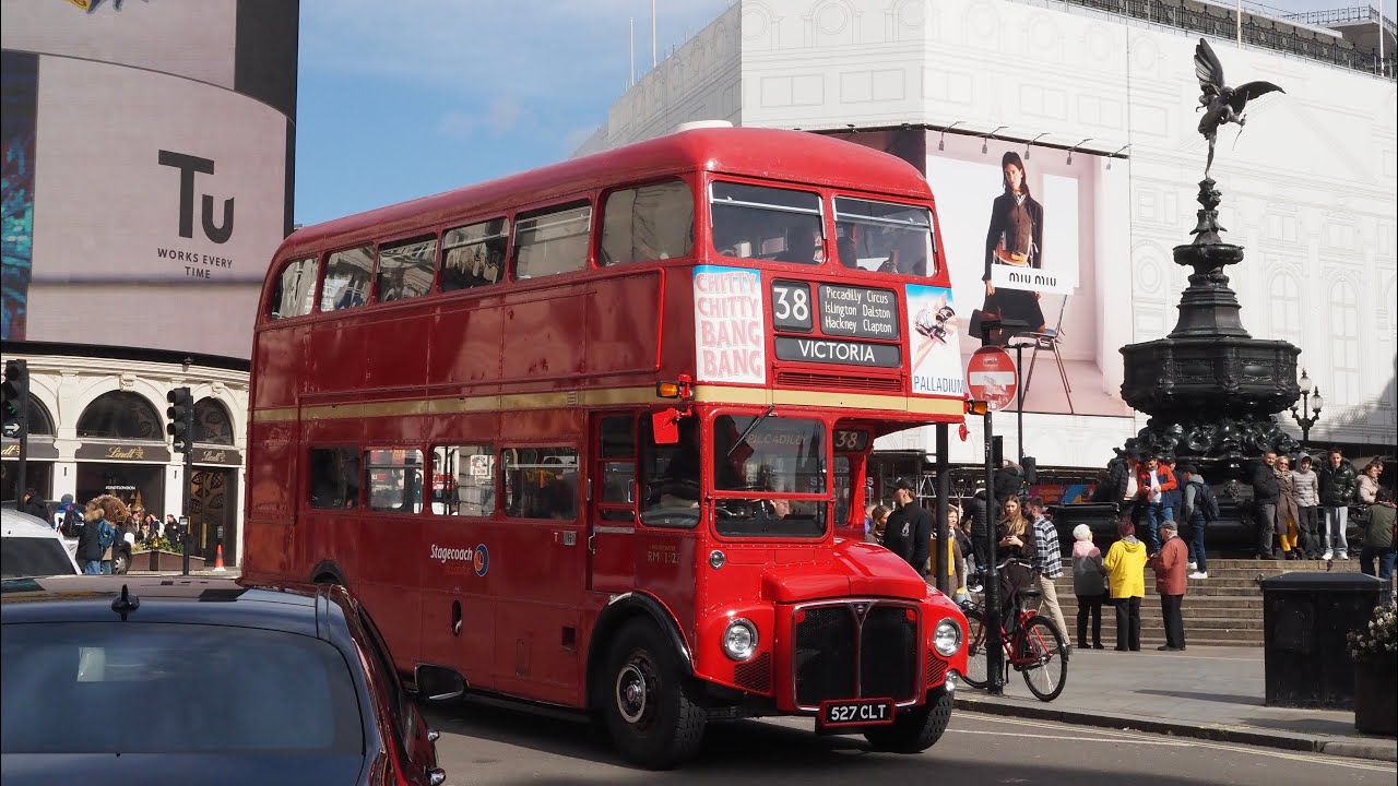 Routemasters Return to Central London: Route 38 Heritage Running Day - 14th March 2026