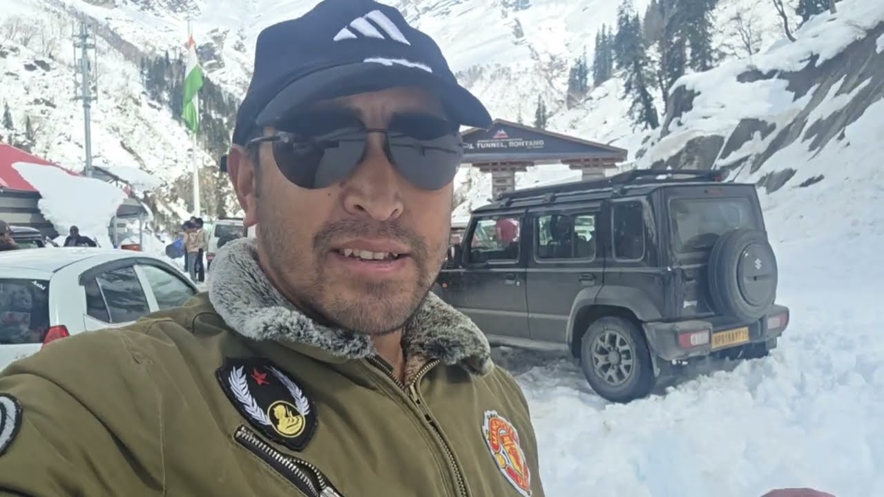 Manali in the month of march #manali