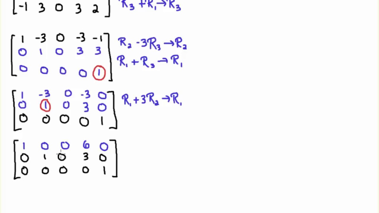 Compute Rank and Nullity