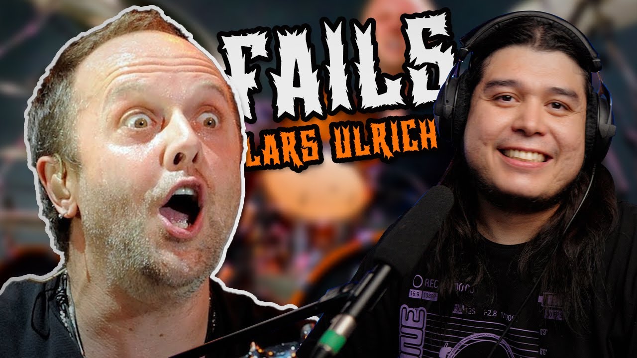 ¡REACCIONO A FAILS DE LARS ULRICH DE METALLICA! 😂