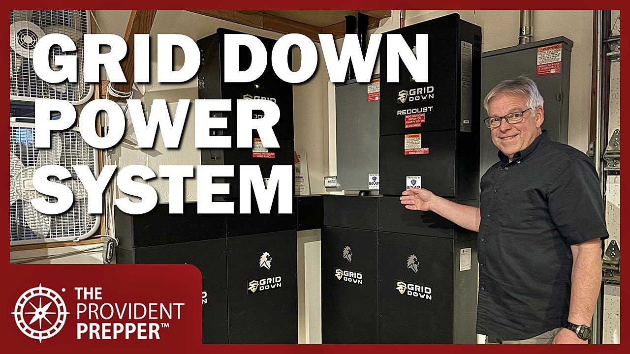 Grid Down Redoubt System Installation - We Have Power!