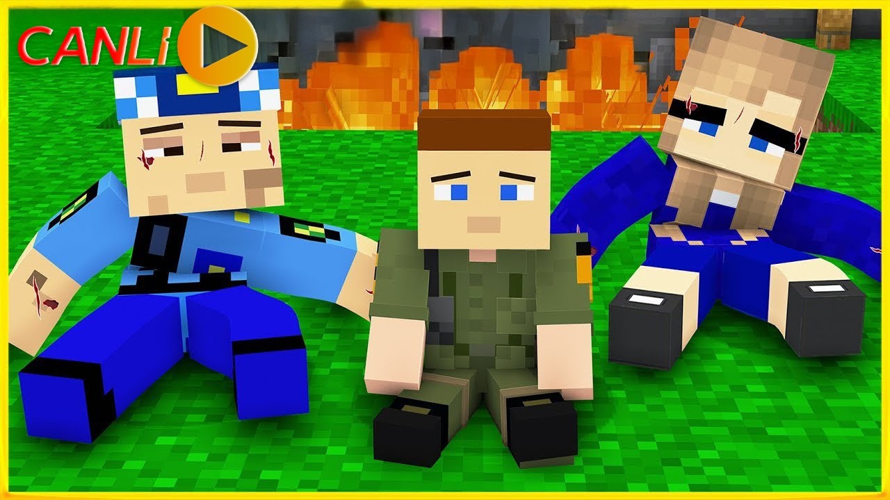 MİNECRAFT KEREM KOMİSER FAKİR VE ZENGİN 2 SAAT FİLM 🔥 Minecraft