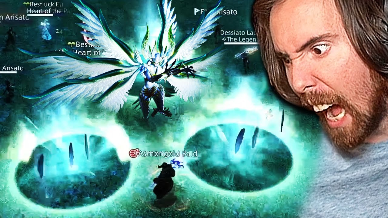 Asmongold FIRST FFXIV Raid Boss - EXTREME Difficulty