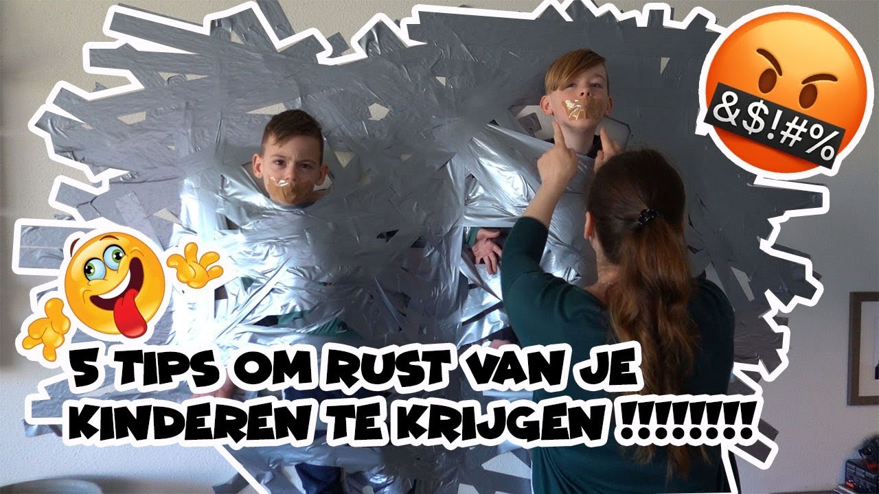 5 TIPS OM EINDELIJK RUST TE KRIJGEN VAN JE KINDEREN !! - De Bakkertjes #360