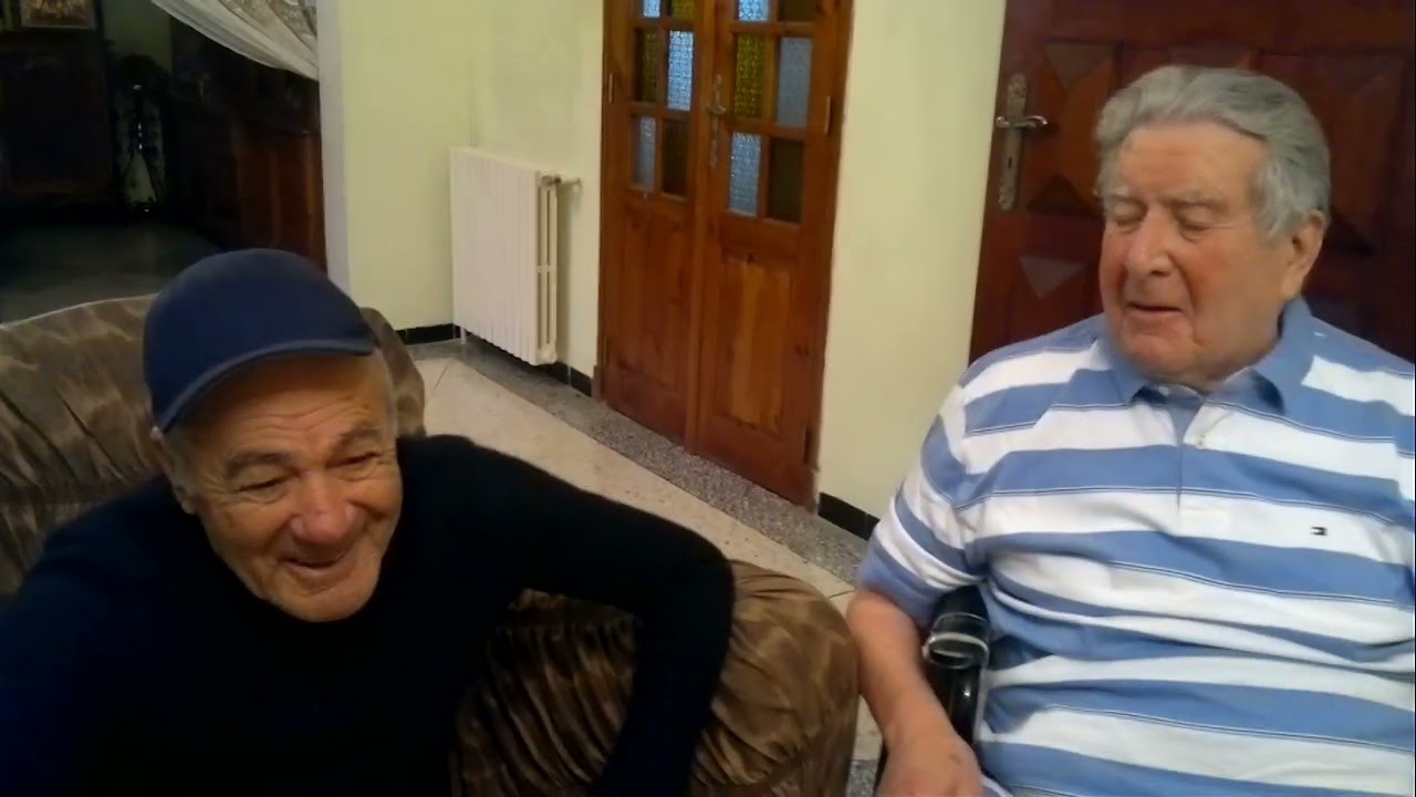 Yacef Saadi en visite chez Abdelhamid Sid Ali