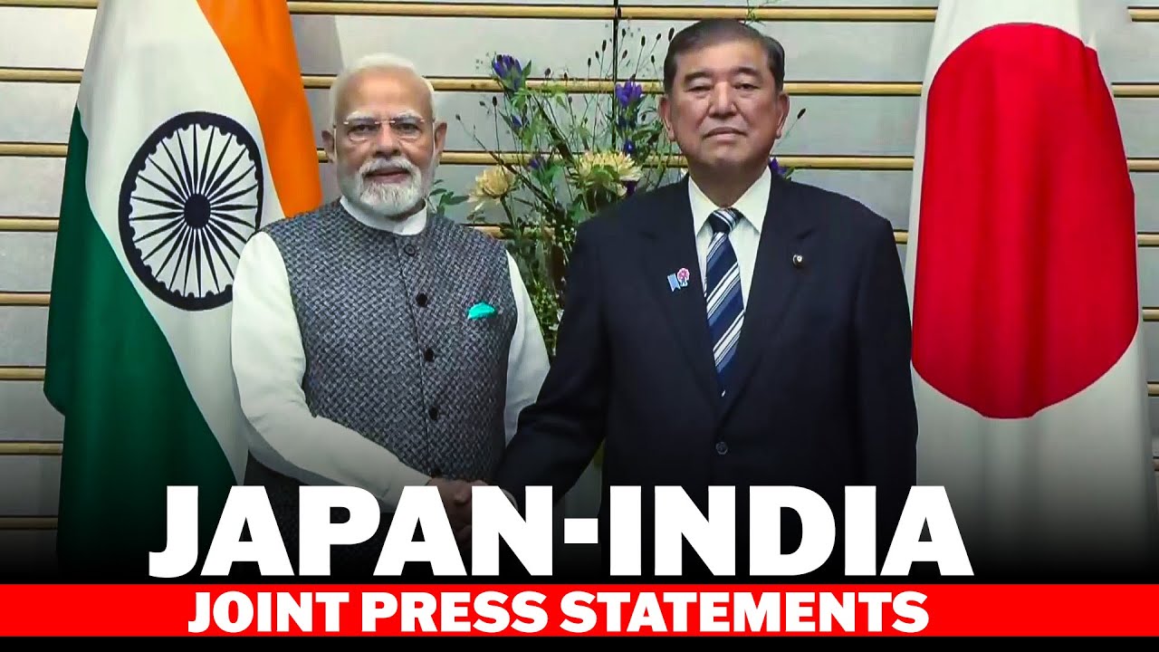 PM Modi, Japanese PM Ishiba hold joint press statements after signing of MoU in Tokyo