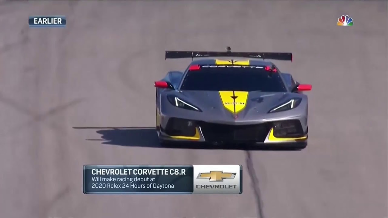 The Corvette C8.R Petit Le Mans Hot Lap on NBC Sports