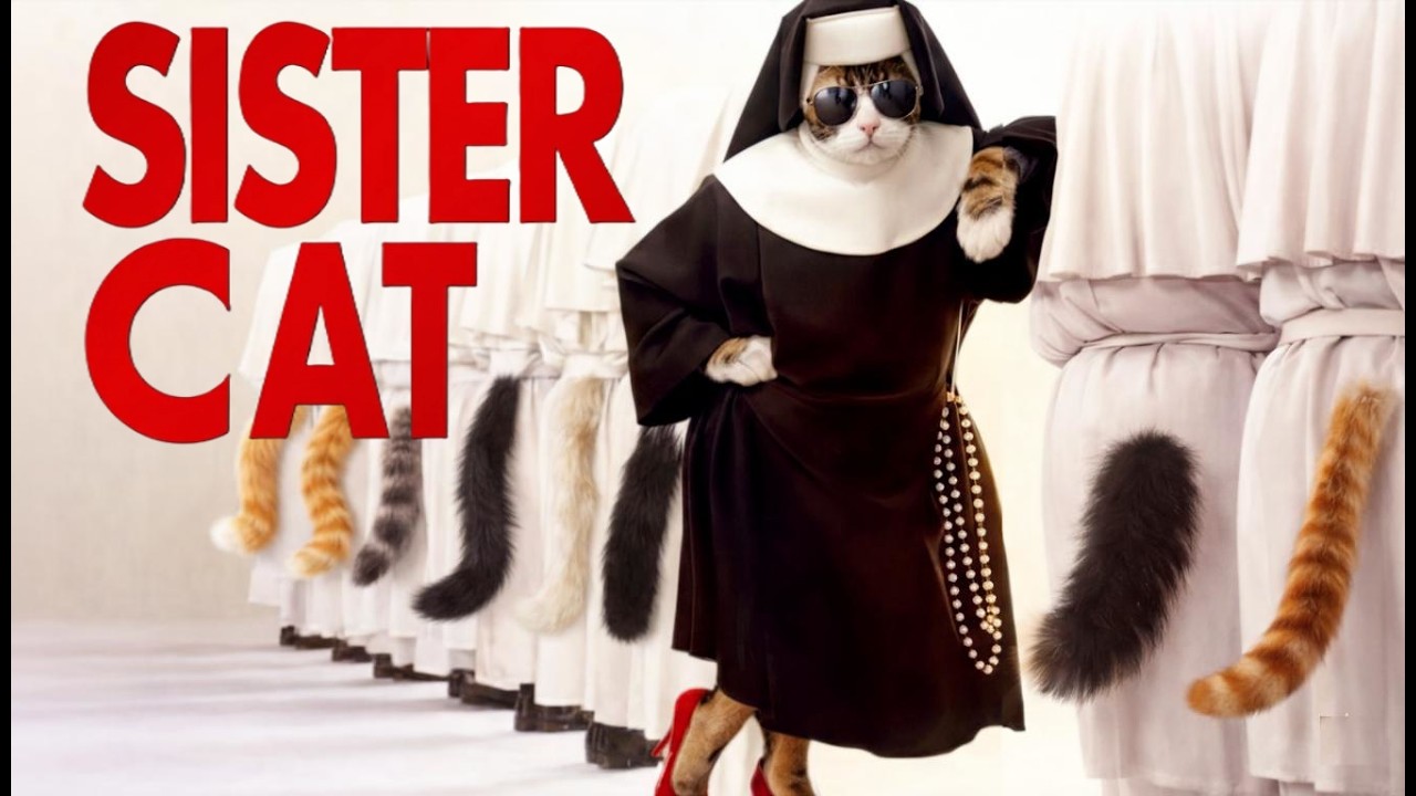 Sister Cat ⛪🐈 Sister Act with cats😹