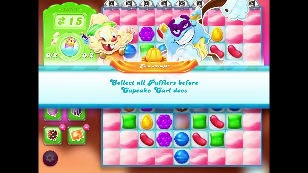￼ Jelly crush progression