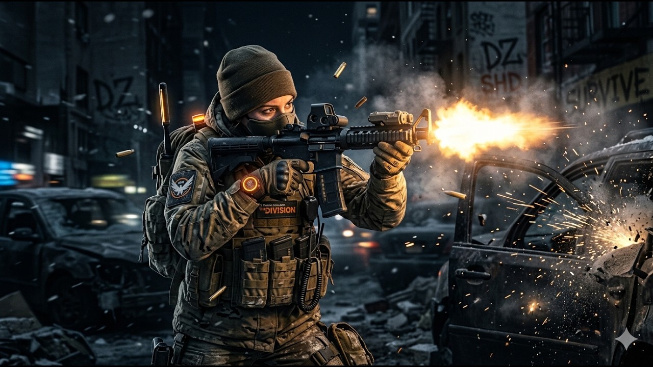 Solo Division agent surviving brutal fights across dangerous New York #thedivision #livestream