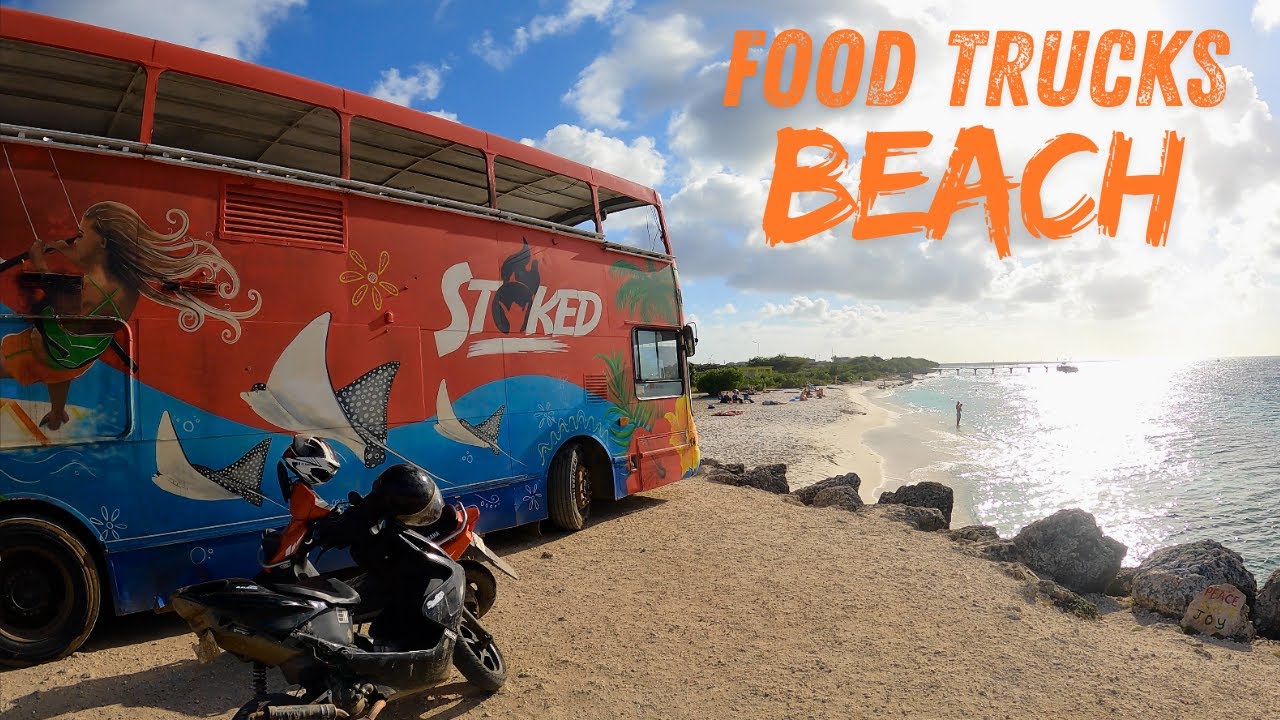 Best Bonaire Food Trucks at the Beach!