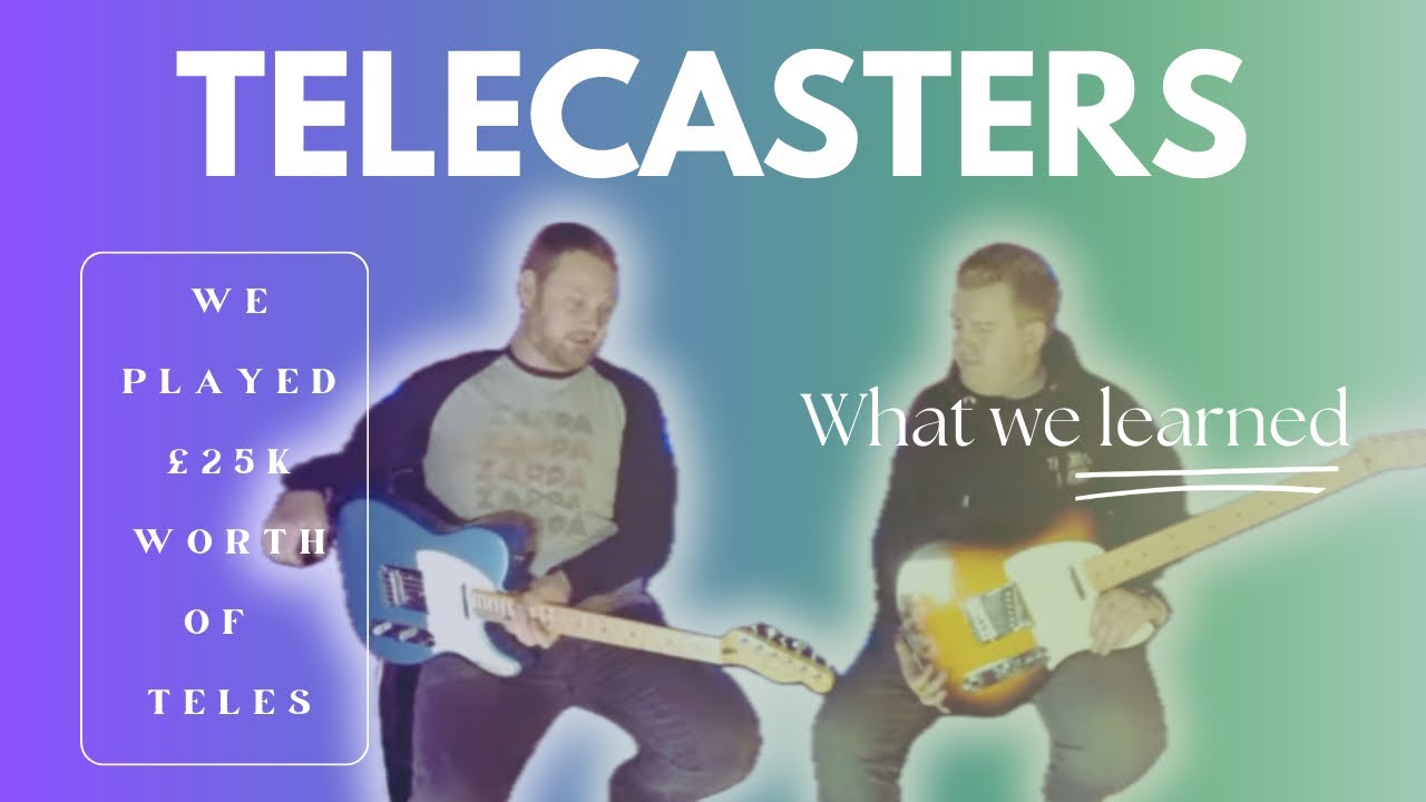 We played £25000 worth of Telecasters and here’s what we learned