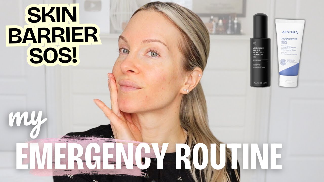 HOW I HEAL MY SKIN BARRIER IN JUST 3 DAYS - MY EMERGENCY SKINCARE ROUTINE FOR DRY, IRRITATED SKIN