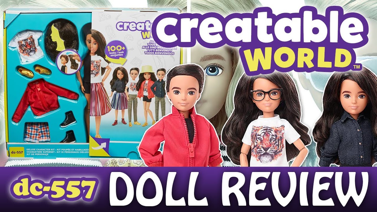 [DOLL REVIEW] Creatable World : Poupée dc-557 (FR)