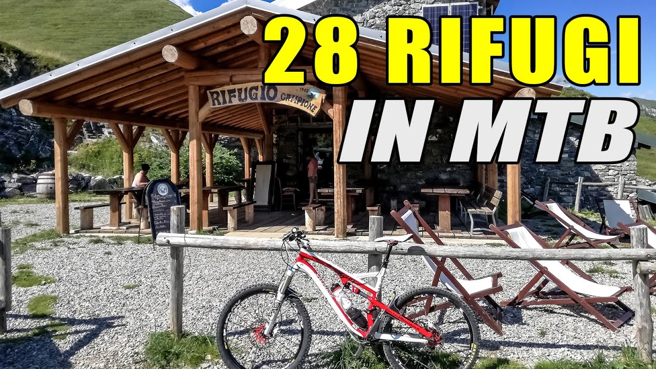 28 RIFUGI in MTB & EBIKE 🏡⛰️ in mountain bike con sosta al rifugio