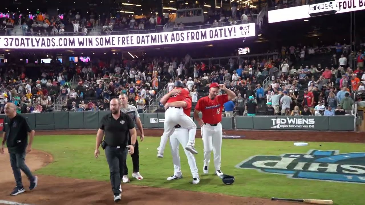 Jacob Berry Bonds Hits Heroic Home Run and Jacksonville Jumbo Shrimp win Triple A Championship