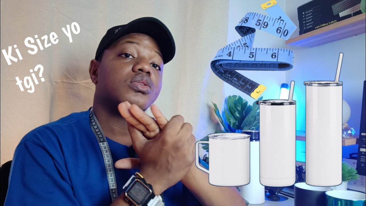 Ki mezi egzak pou bidon ak tas sublimasyon? Men sa w dwe konnen!” #sublimation #tumbler #tutorial