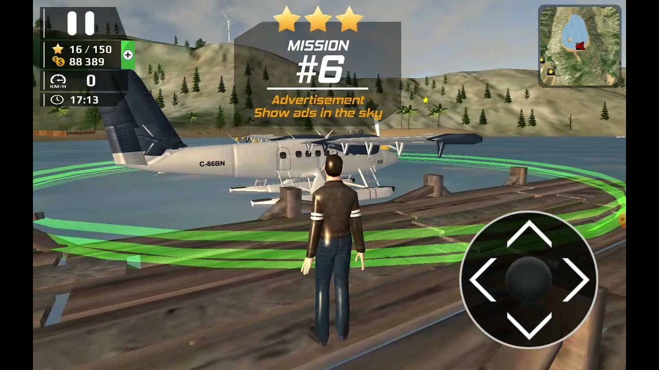 Airplane Flight Pilot Simulator:Mission 6 and Mission 7