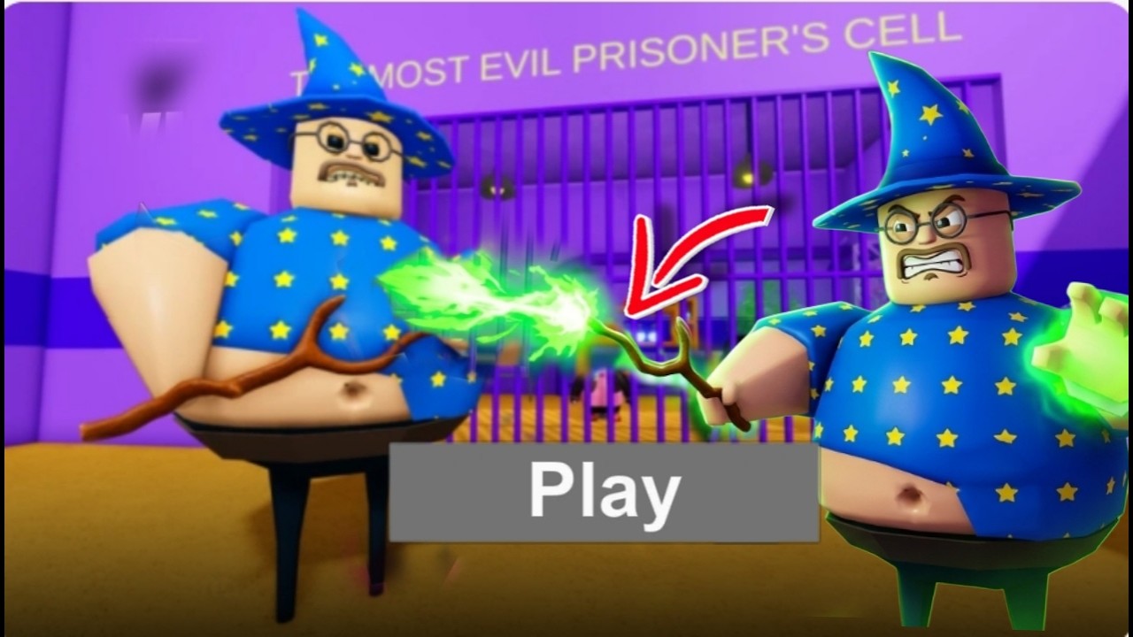 🧙‍♂️ ROBLOX WIZARD'S PRISON RUN! (Obby) Gameplay#Roblox #PrisonRun #RobloxObby #RobloxGameplay #Wiza