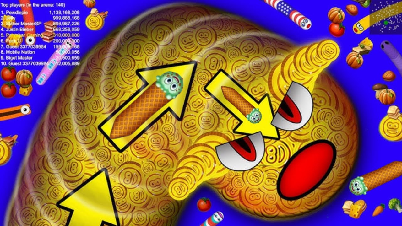 WORMZONE.IO 🐍9K GIANT SLITHER SNAKE TOP 01 | worm zone best gameplay! rahul snake game🐍