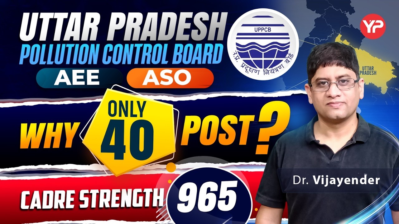 Why only 40 posts advertised in UP PCB AEE/ASO Recruitment 2026