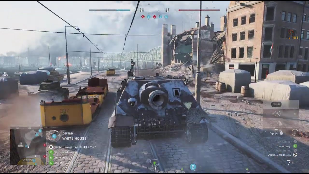 Battlefield V Sturmtiger Squad Assault In Rotterdam