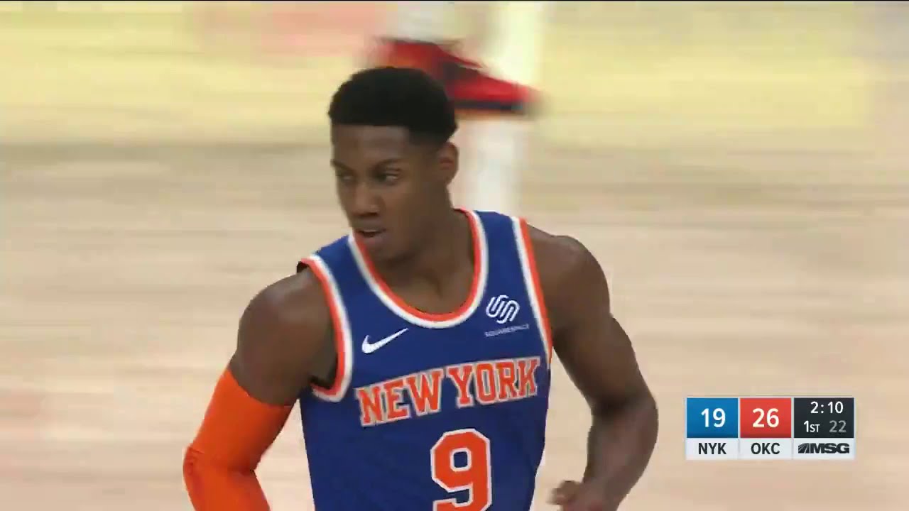 RJ Barrett goes off for a career-high 32 PTS in Knicks win!